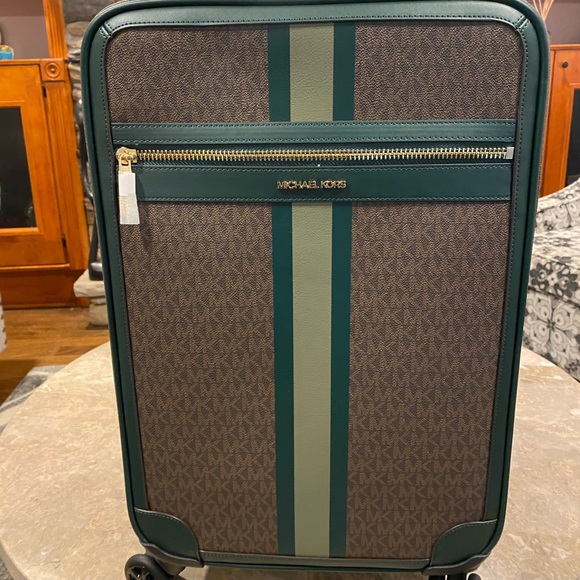 MK Brown/ Army green small trolley - Picture 2 of 12